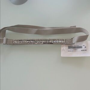 MaxMara Silver Eufemia Women's Belt